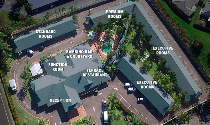 The Islander Resort layout